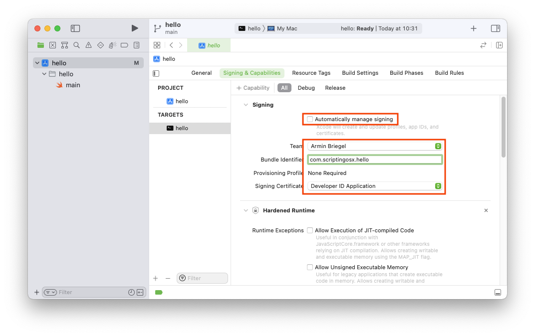 jamf install xcode command line tools